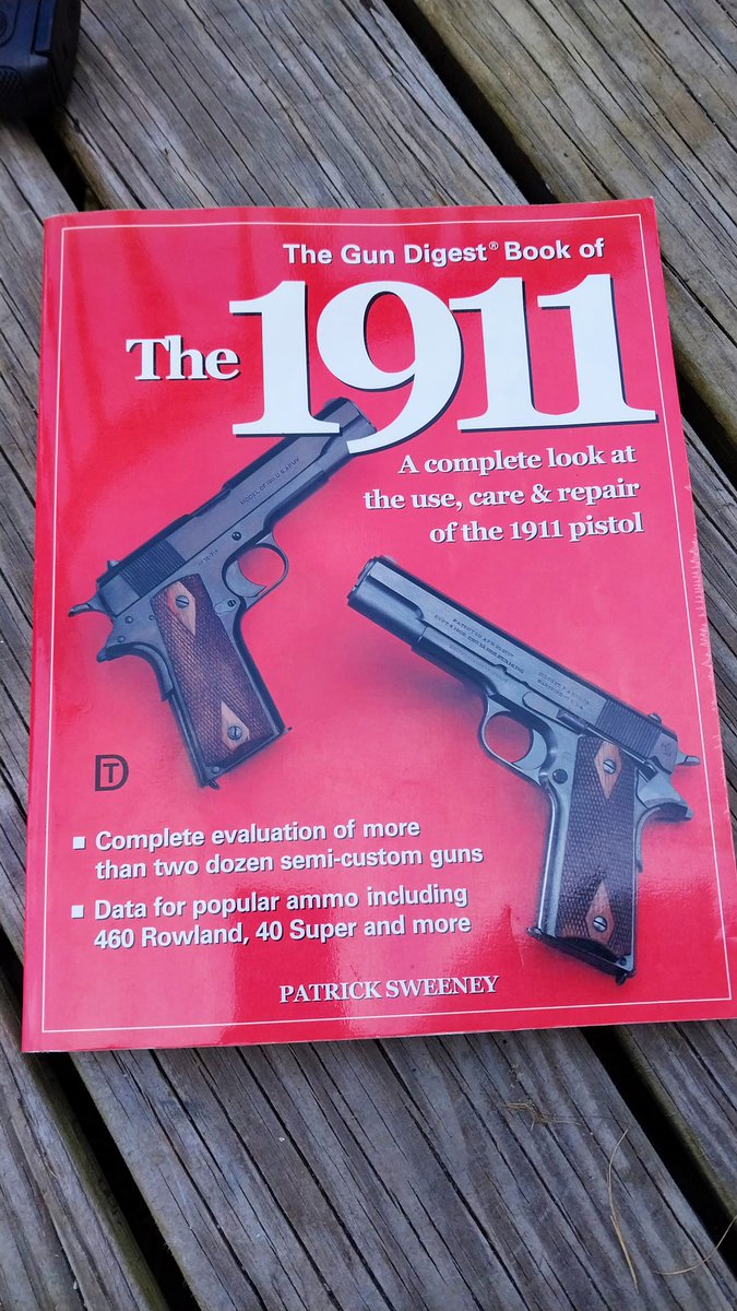 MoniFunGirl's tweet image. Was nice yesterday, sat on my porch reading about 1911 firearms,

#reading #books #readingisknowledge #2A