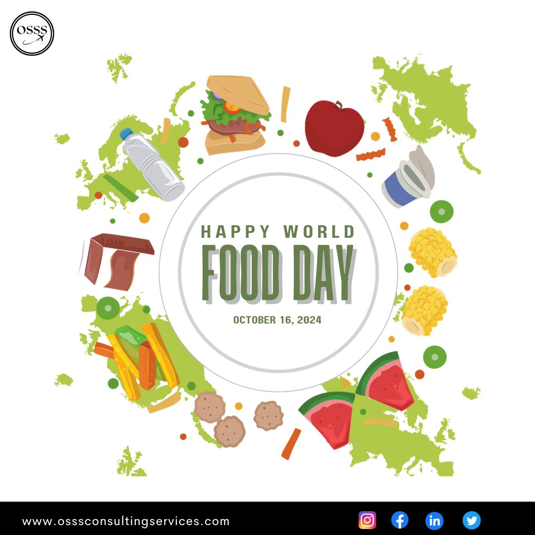 osssconsulting's tweet image. "As we mark World Food Day, let us remember that food is not just sustenance; it is a bridge that connects communities, cultures, and aspirations. OSSS Consultancy believes in nourishing not only bodies but also dreams.🌍🍲 #WorldFoodDay #NourishingDreams #OSSSConsultancy"