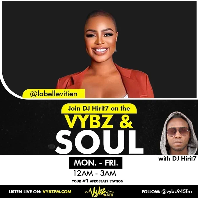 VYBZ 94.5 FM LAGOS (@vybz945fmlagos) / X