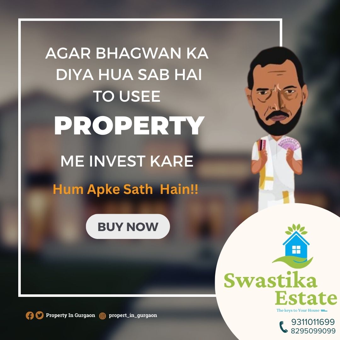 Swastika_Estate's tweet photo. Agar Bhagwan ka Diya Hua Sab Hai To Use Property me Invest Karen Aur Use Aur Agee Badhaye!!!
Contact Us For Booking
๐ขSwastika Estate
๐ฑ8295099099
๐ฑ9311011699
#Gurgoan #Haryana
#RealEstate #Propertyingurgaon #buyproperty #Haryanarealestate https://t.co/Ql2C5xYSXN