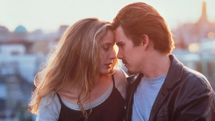 nona_uppal's tweet photo. my roman empire is that Richard Linklater met and spent a very similar night with a woman, Amy Lehrhaupt, who went on to inspire "Before Sunrise"... Linklater hoped the woman would show up at the screening, but he later found she'd passed away before he started filming the movie https://t.co/h8ST6l3x8Q