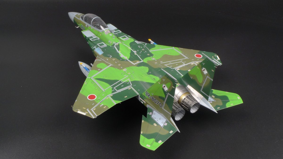 CNSu52662219's tweet photo. JASDF Aggressor 1/48 scales
#DXMDecals #GWH #aggressor #AAM5 https://t.co/geBJUiyl25