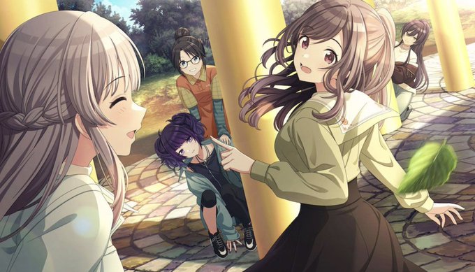 【楓・風・娘・娘】幽谷 霧子のカード背景、旧多摩聖蹟記念館かな？ https://t.co/fSSRwHU6yn