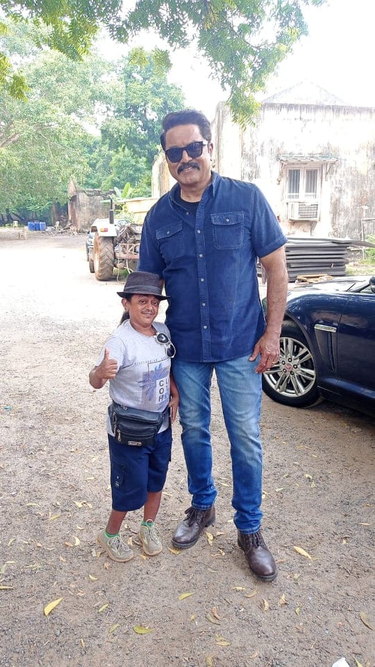 filmistreet's tweet photo. #GoogleKuttappa fame #ilamBharathy stills with @realsarathkumar &amp; @VishalKOfficial l  #filmistreet https://t.co/OpsdTXhgir