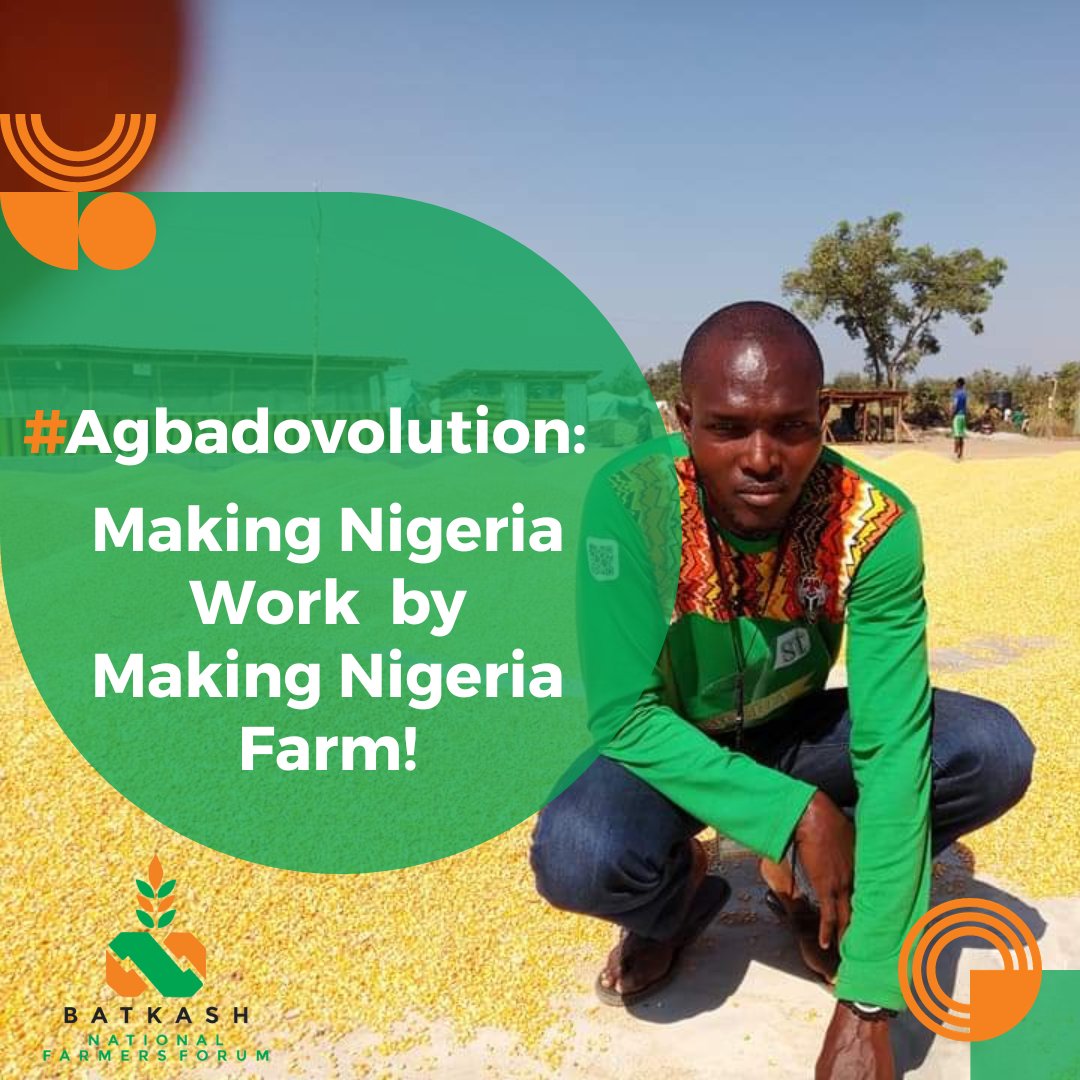 #Agbadovolution: The Focus must be on Productivity, Processing, Warehousing, Rural Stability and Vocation Manpower Development that is Focused on Agbado, Cassava, Yam, Soyabeans, Palm Trees, Sesame, Date Palm, Coconut, Cattle, Goats, Sheep, Fish, Pigs, etc.