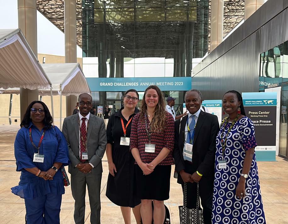 Sessions on Sickle Cell Disease at Grand Challenges Annual Meeting in Senegal. 

Photo: Obiageli Nnodu, Emmanuel Balandya, Emily Turner, Jennifer Adair, Leon Tshilolo, Daima Bukini
Mon, 9 Oct 2023

#sicklecell #GrandChallenges <a href="/globalgti/">Global Gene Therapy Initiative</a> <a href="/SickleInAfrica/">SickleInAfrica</a> <a href="/sicklecellmuhas/">Sickle Cell Programme, MUHAS</a> #REDAC
