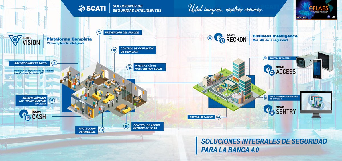 SCATI (@scati_spain) on Twitter photo Estaremos presentes en el stand A7 en #CELAES2023 presentando nuestras soluciones de #videovigilancia, #controldeaccesos y #businessinteligente para la banca. ¡Os esperamos!
<a href="/FelabanOnline/">FELABAN</a> <a href="/FIBAbankers/">FIBA Association</a> <a href="/ABPanama/">Asociación Bancaria de Panamá</a>
scati.com/soluciones-vid… Estaremos presentes en el stand A7 en #CELAES2023 presentando nuestras soluciones de #videovigilancia, #controldeaccesos y #businessinteligente para la banca. ¡Os esperamos!
<a href="/FelabanOnline/">FELABAN</a> <a href="/FIBAbankers/">FIBA Association</a> <a href="/ABPanama/">Asociación Bancaria de Panamá</a>
scati.com/soluciones-vid…