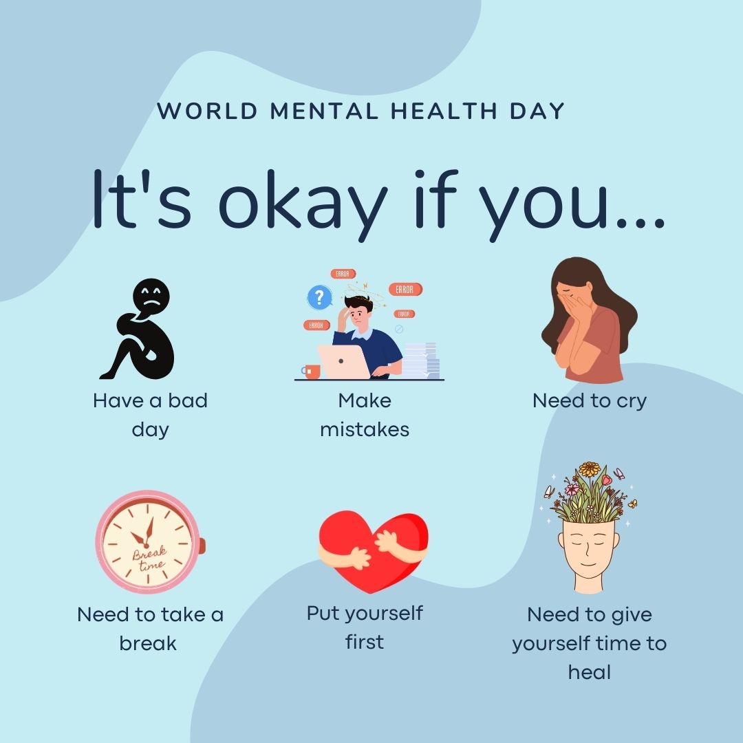 TTSResources's tweet photo. Taking care of our minds, one step at a time. ππβ¨
Here at TTS, we're celebrating #WorldMentalHealthDay and encouraging self-care, compassion, and support for all.π
#MentalHealth #TimeToTalk #TTSResources #MentalWellbeing https://t.co/AD3WuhrcwP