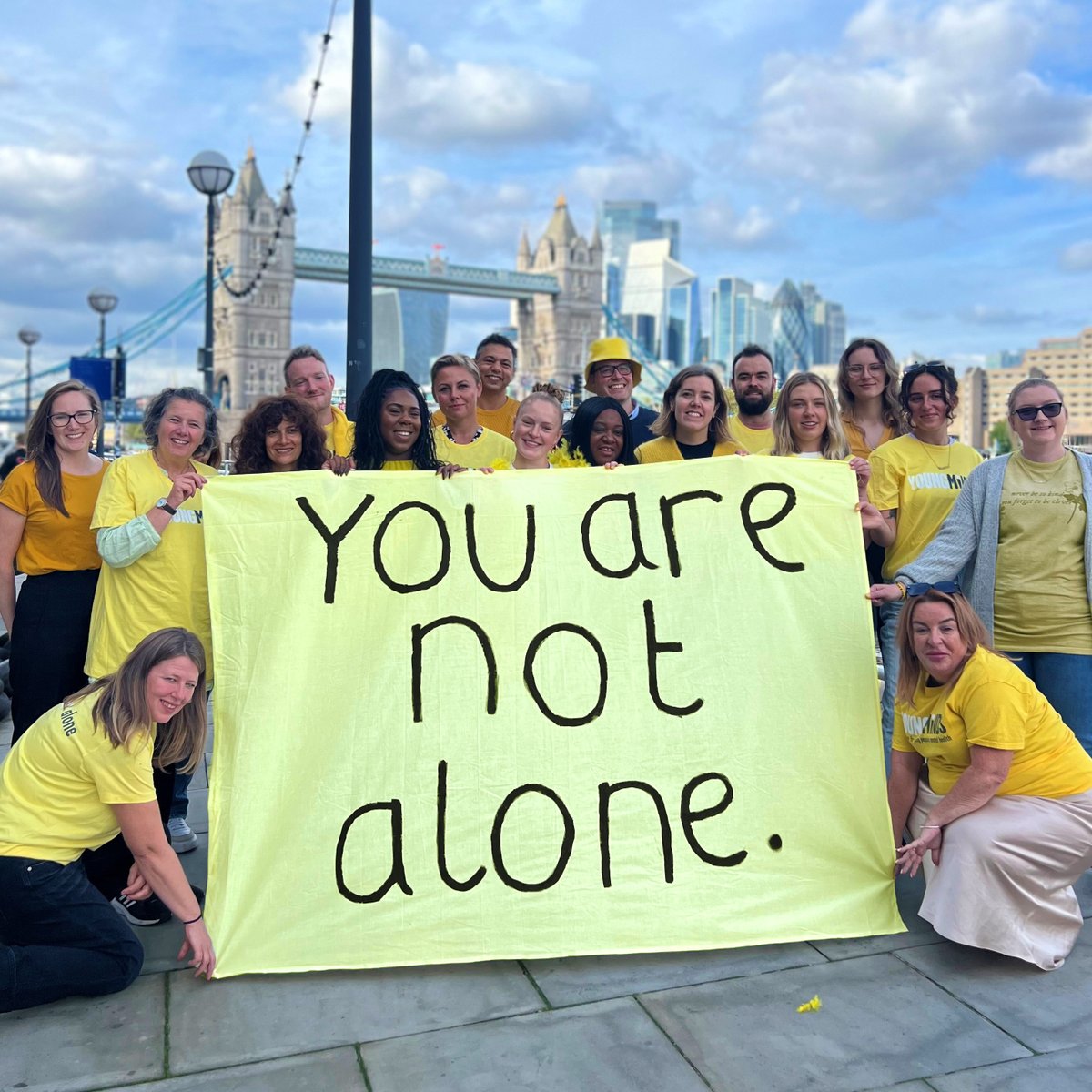 Today is #HelloYellow! Let’s come together today to stand out and show up for young people to show them they are not alone. 💛 1/ Wear yellow 2/ Post on social media 3/ Donate Use #HelloYellow and tag us @YoungMindsUK - we’ll be retweeting your posts throughout the day!