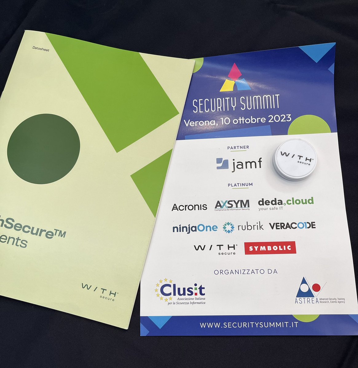 Vi aspettiamo al Security Summit di Verona! #evento #CyberSecurity <a href="/WithSecure_IT/">WithSecure Italia</a> <a href="/Clusit/">Clusit</a>
