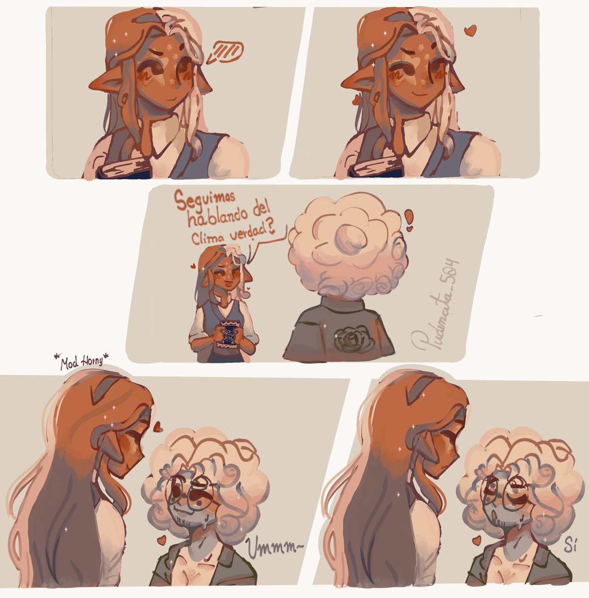 Pudincita5's tweet photo. Cómic de estos gays, la verdad no se hacer cómics, el formato me quedo feo 👹 igual en mi au que la temperatura corporal de los países depende de su clima (excepto China),
Lectura de izquierda a derecha!
#countryhumans #countryhumanschina #countryhumanshonduras #chinaxhonduras https://t.co/Wyp7KnOOc0