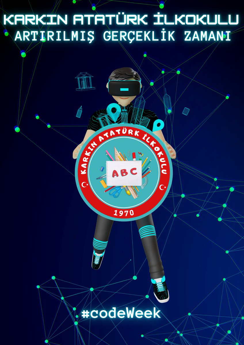 CopeAtma's tweet photo. Bugün günlerden artırılmış gerçeklik...
#codeWeek
@konyamem @CumraMem https://t.co/F55wE2VFaI