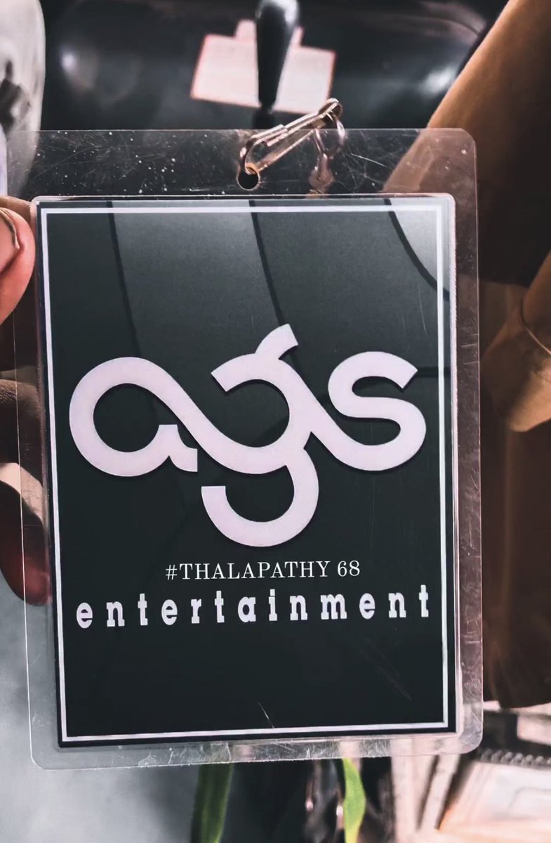 ajin__aj's tweet photo. #Thalapathy68 crew ID card🔥 https://t.co/ChlgI9xlR7