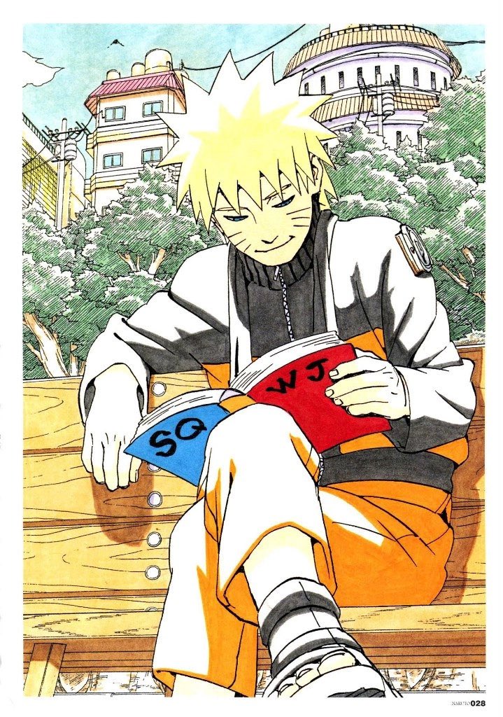 Arte oficial 1ra temporada de Naruto/ arte oficial de última