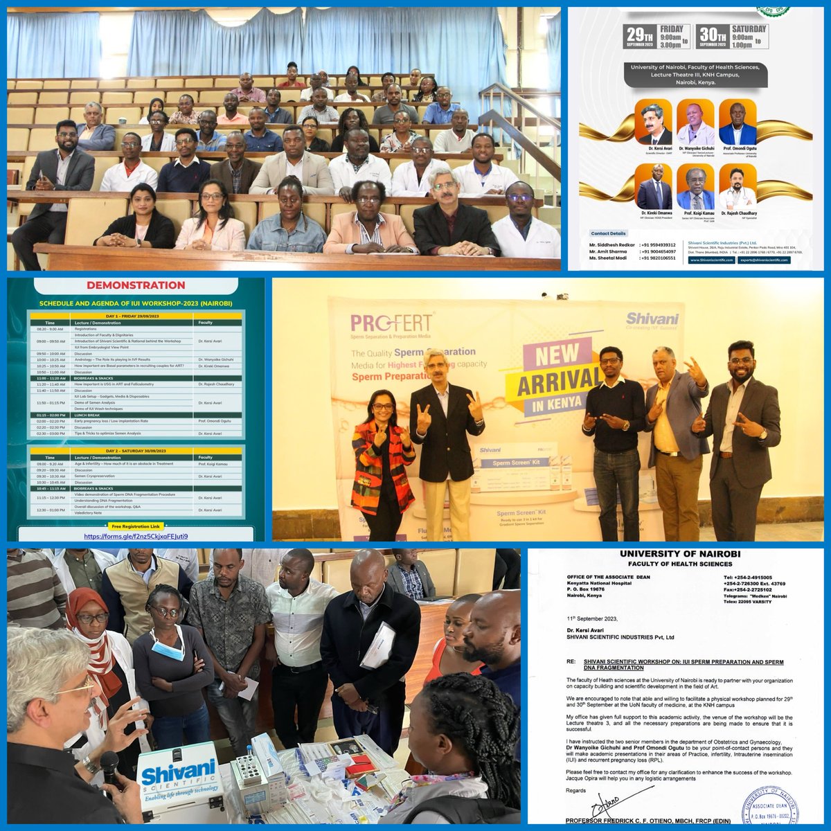 ShivaniIVF's tweet image. Dr. Kersi Avari’s recent IUI workshop in Nairobi was a resounding success. It was an incredible opportunity to enhance your knowledge by participating in live demonstrations by Dr. Kersi Avari of Shivani Scientific.

#IUIWorkshop #KOGS #KOGSNawe #UON