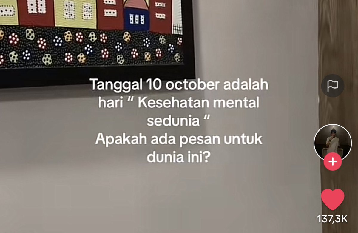 AREAJULID's tweet photo. Dis! Selamat hati kesehatan mental sedunia https://t.co/ShRQpTDWhS