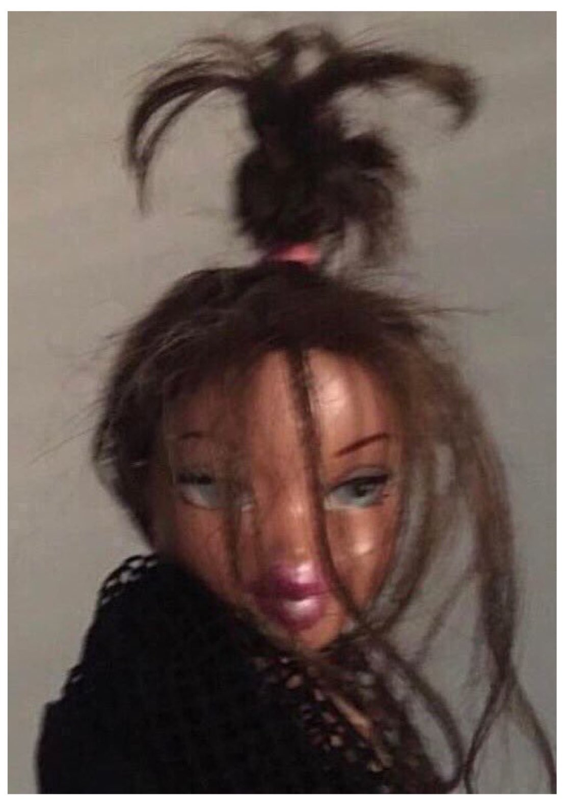 Barbie doll best sale messy hair