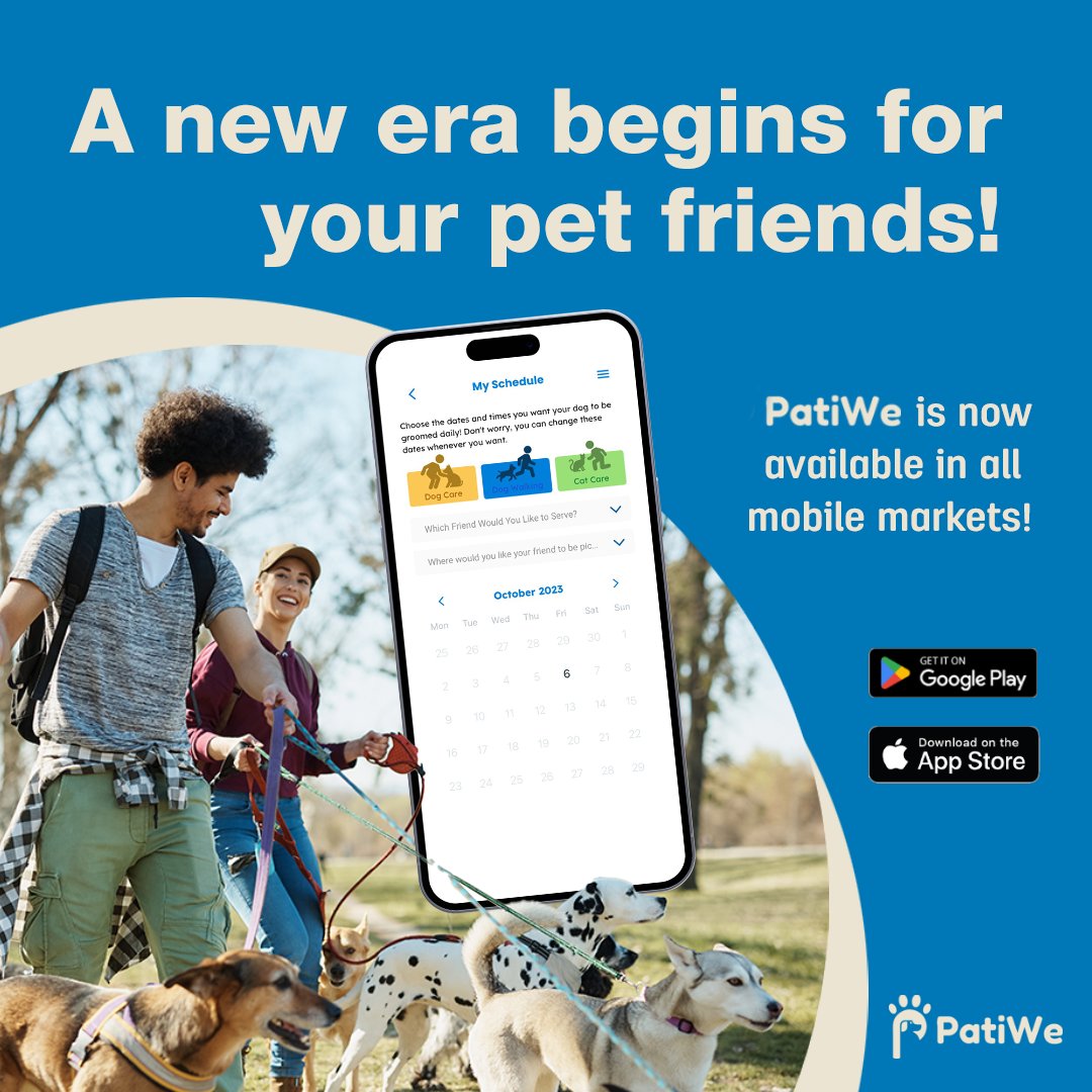 You can download it right away from the link in our profile. 😍

#patiwe #hayvanbakımı #evcilhayvanhizmeti #superapp