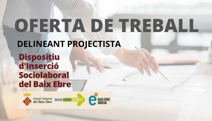 BEAvant's tweet photo. OFERTA DE TREBALL | Empresa de Deltebre necessita incorporar un delineant
📷 Trobareu tots els detalls d'aquesta oferta al Dispositiu d'Inserció Sociolaboral del Baix Ebre https://t.co/taJeuKy8hK https://t.co/0VRpm4OA4b
