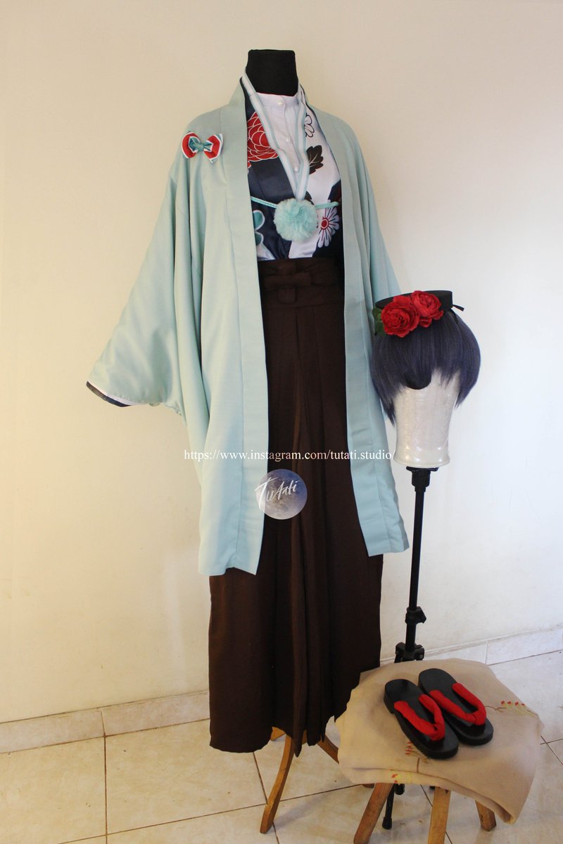 Black Butler Kuroshitsuji YUUKI CHAYA Ciel Phantomhive Kimono Cosplay  Costume