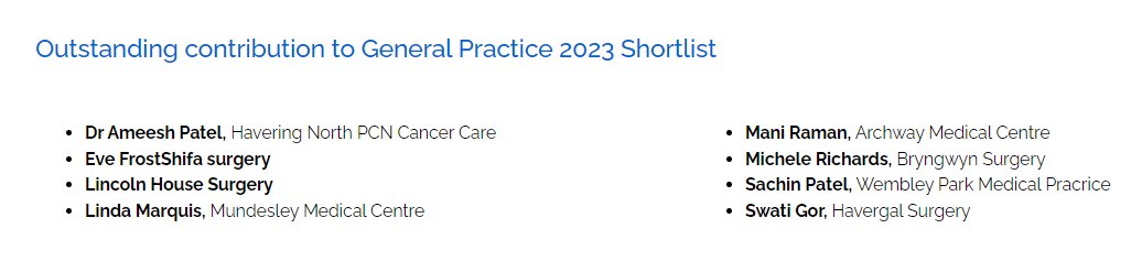 PMA (@pma_uk_) on Twitter photo ๐๐๐๐ ๐๐๐๐ ๐๐ ๐๐๐๐๐ ๐๐ ๐๐..
๐Countdown to <a href="/BestPracticeUK/">Best Practice</a>!
Let's give a big virtual round of applause to our shortlisted candidates for the ๐๐ฎ๐ญ๐ฌ๐ญ๐๐ง๐๐ข๐ง๐ ๐๐จ๐ง๐ญ๐ซ๐ข๐๐ฎ๐ญ๐ข๐จ๐ง to General Practice 2023 Award
๐๐พ๐๐พ๐๐พ๐๐พ๐๐พ๐๐พ
pma-uk.org/pma-awards-202โฆ ๐๐๐๐ ๐๐๐๐ ๐๐ ๐๐๐๐๐ ๐๐ ๐๐..
๐Countdown to <a href="/BestPracticeUK/">Best Practice</a>!
Let's give a big virtual round of applause to our shortlisted candidates for the ๐๐ฎ๐ญ๐ฌ๐ญ๐๐ง๐๐ข๐ง๐ ๐๐จ๐ง๐ญ๐ซ๐ข๐๐ฎ๐ญ๐ข๐จ๐ง to General Practice 2023 Award
๐๐พ๐๐พ๐๐พ๐๐พ๐๐พ๐๐พ
pma-uk.org/pma-awards-202โฆ