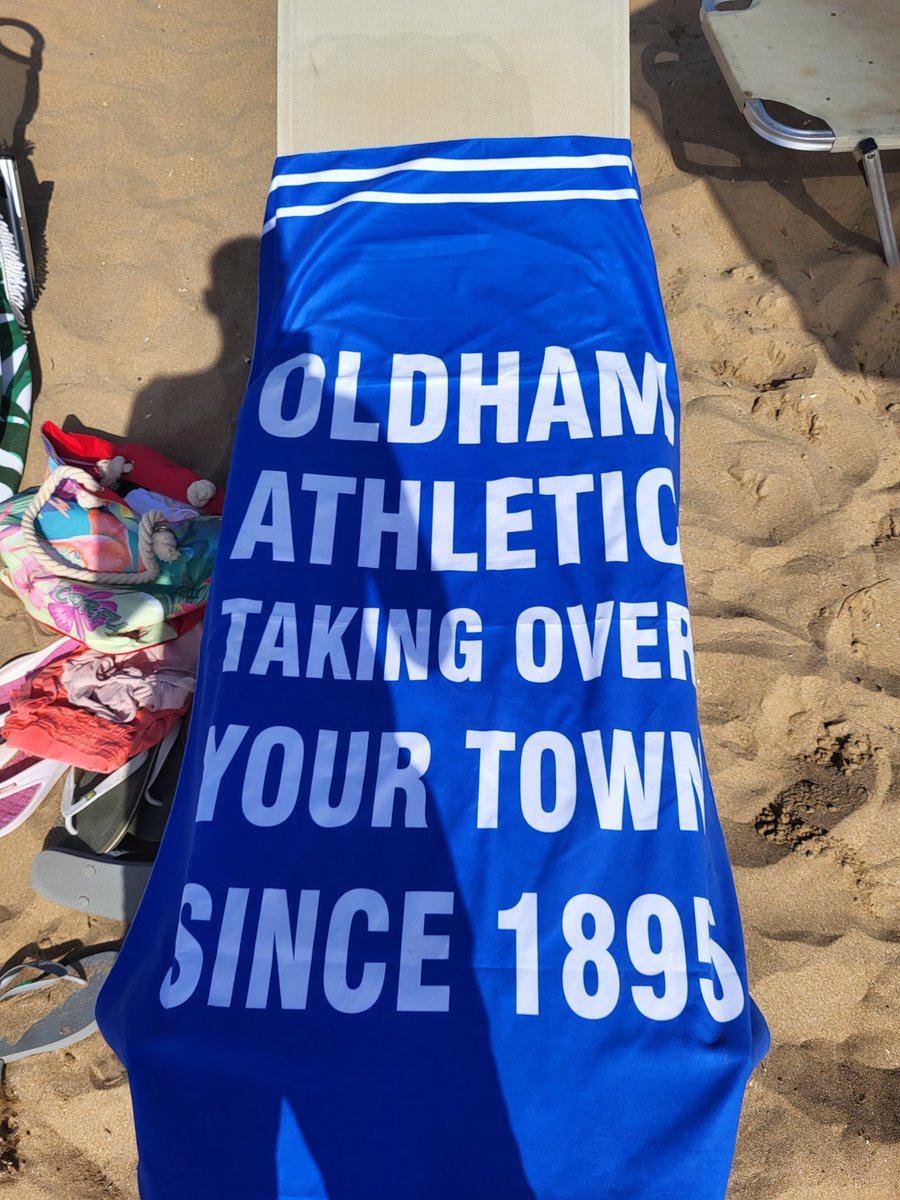 kurtyoafc's tweet photo. Oldham Athletic taking over Agios Georgios/Corfu #oafc #takingoveragain https://t.co/fi9jECUFnd