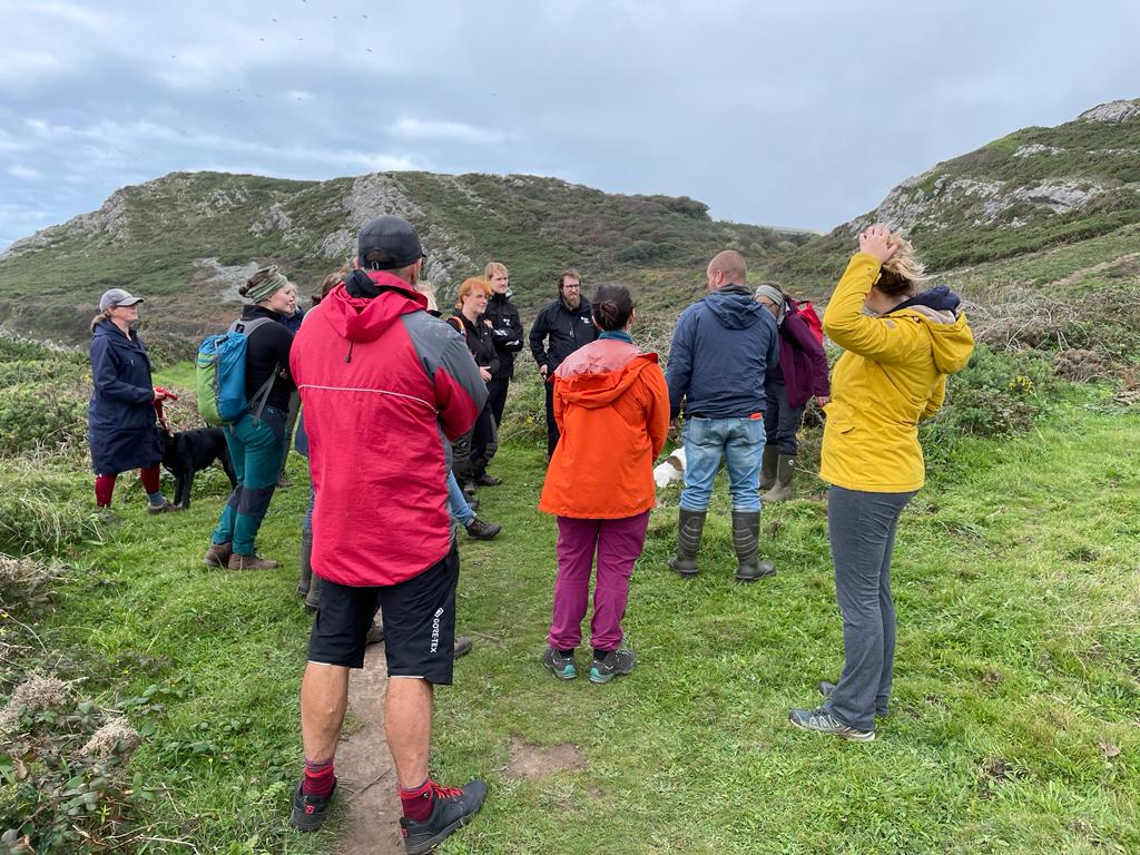 Our last LNP site visit of the year was at Overton Mere on Friday, led by Paul Thornton from the @WTSWW. Great turn out and a great morning! @LNPCymru