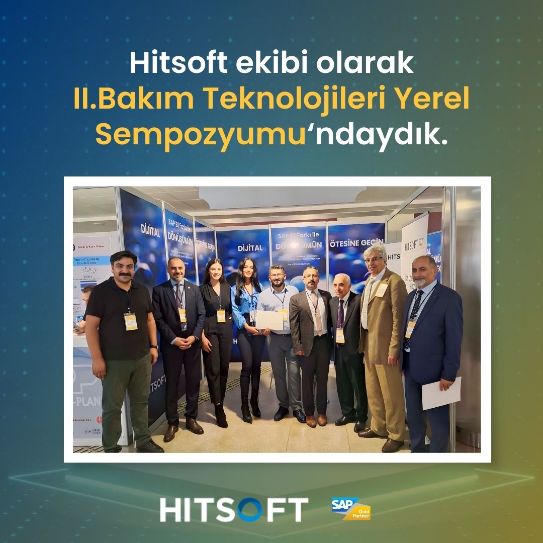 Hitsoft's tweet image. 🎉 We took part in the "2nd Maintenance Technologies Local Symposium" sponsored by Hitsoft! At the event, our Sales Director Salman Yüksel inspired the participants with his presentation titled "Integrated Digital Solutions in Production and Maintenance Management". 🚀
#Hitsoft