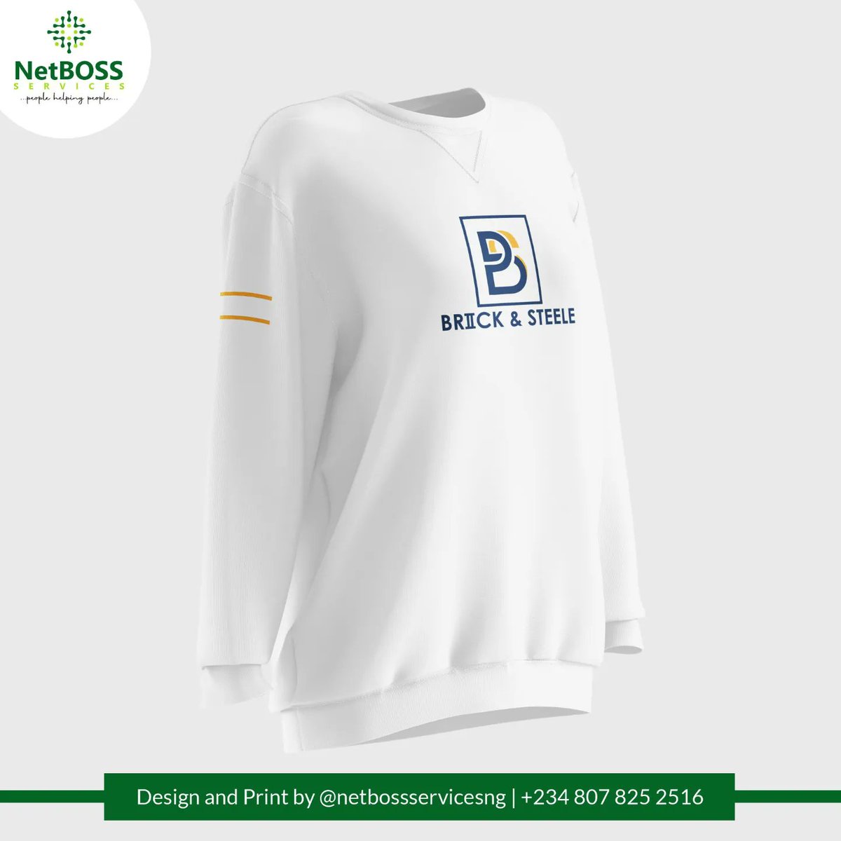 NetBOSSServices's tweet photo. @briickandsteeleltd Visual Brand Identity design by @netbossservicesng

#BrandLogo
#SignageDesign
#sweatshirtdesign
#brandedfacecap
#brandedbag
#brandednotepad
#brandedcup
#netbossservicesng
#africasglobalbranddeveloper
#lagosbrandidentity
#lagosnigeria https://t.co/X1PPqyvGtO