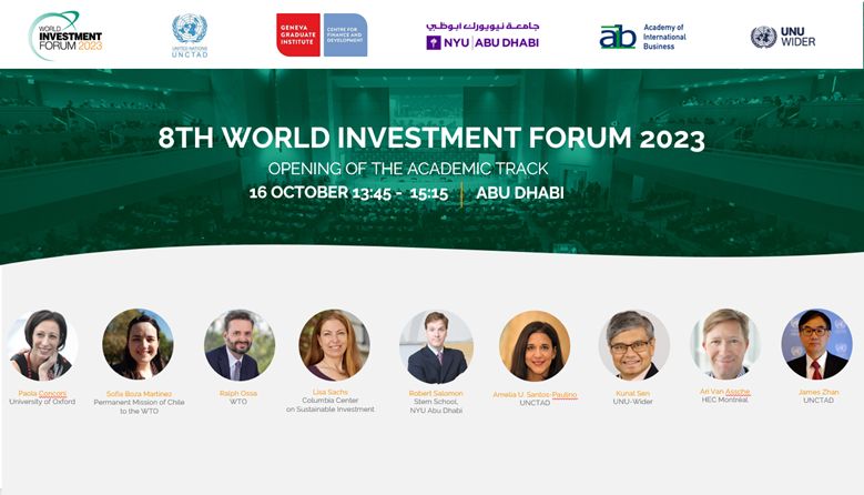 unctadwif's tweet image. The Academic Track includes a series of thematic events integrating research and ideas from leading scholars, researchers, executives from global companies and senior policymakers.

Participation in the Forum is free. Register here➡️ bit.ly/47D3pvT