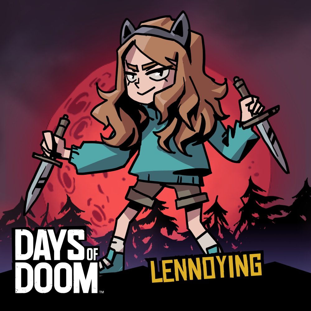 Lennoying's tweet photo. Look, it's me!!!!  #DaysofDoom @atari @SneakyBox https://t.co/lbrxkyAWzq