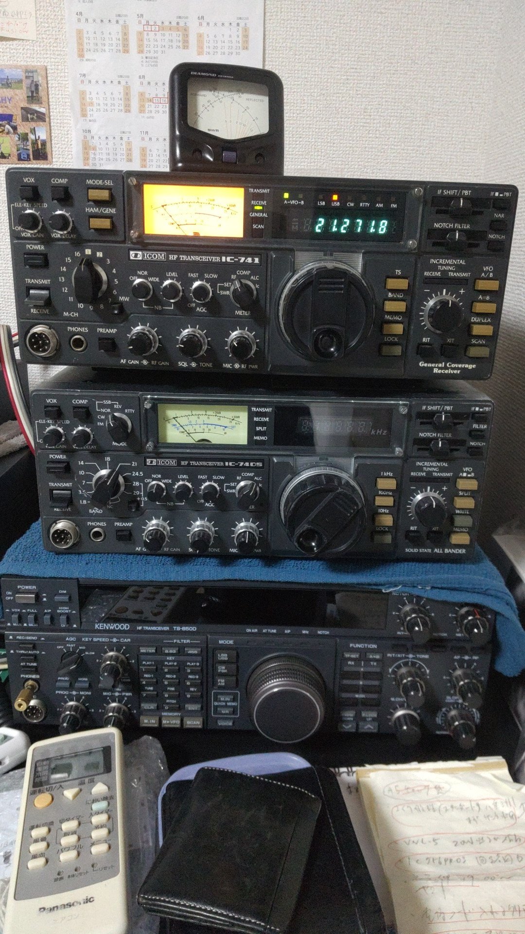 ICOM IC-740S 高 HF TRANSCEIVER