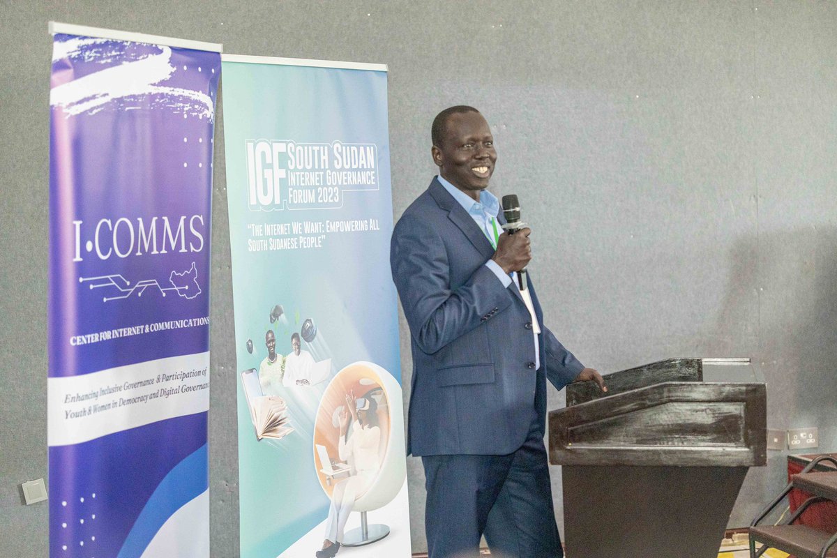 The DG @AdokGai today opened the Internet Governance Forum 2023 with the theme “The Internet We Want:Empowering All South Sudanese People” at Palm Africa #ConnectingSSD #IGF2023