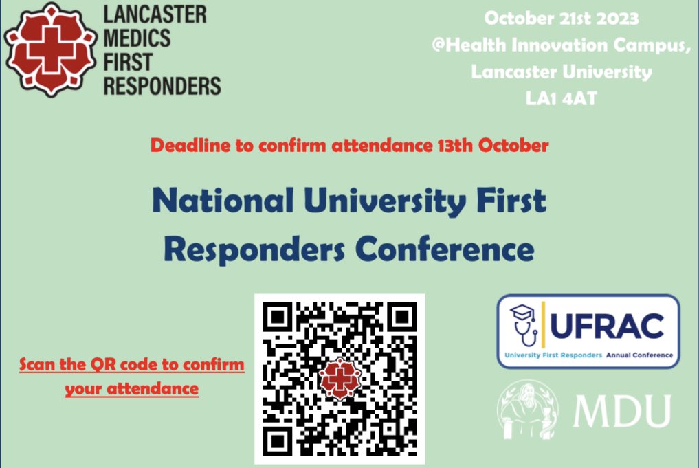 Lancaster Medics CFR tweet media