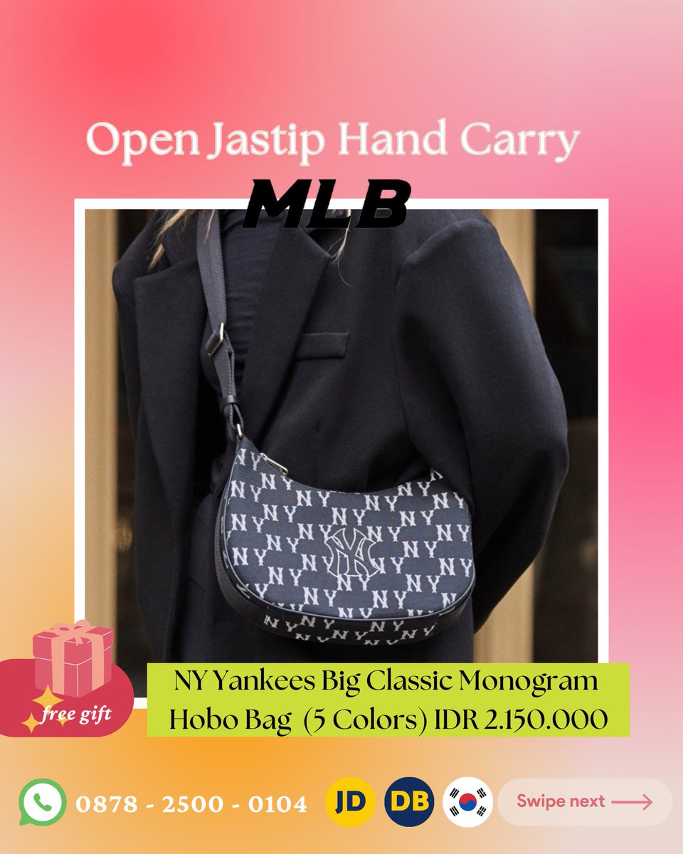 jastipdok's tweet photo. Fast PO Hand Carry MLB Korea starts from 1 juta (harga tertera di gambar) 

ETA JKT 20 Oktober 2023 

WA only 0878-2500-0104 

#jastipkorea #jastipmlb #mlbkorea https://t.co/enJagWmxCL