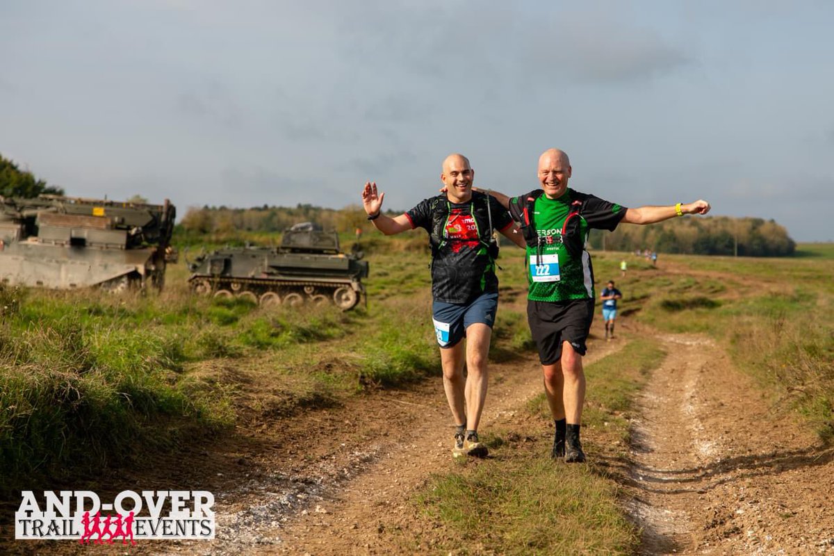 bristolpat's tweet photo. Having fun at the Barrows and Downs half marathon at the weekend with @profrichharris https://t.co/DWg6g8eObD