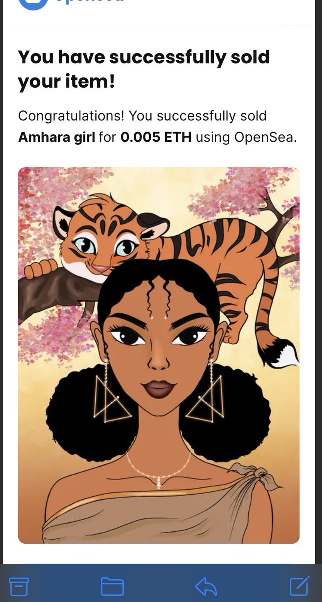 SOOOLD!🥰❤️‍🔥❤️‍🔥🎉

The Amhara girl has been sold to <a href="/morvixity/">Morvixity</a> 💃❤️
Thank you very much for adopting another African girl! I really appreciate your support!🥰🎉

#nftsale #NFTs #NFTCommuntiy #NFT