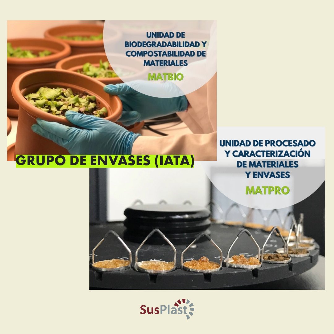 susplast's tweet photo. Conoce MATBIO y MATPRO, las nuevas unidades que ofrece el Grupo Envases de #SusPlast en @iata_csic para servicios científicos-técnicos😌
Todos los detalles en la web: https://t.co/QUchFyO6XU
@CSIC @FoodPackGroup https://t.co/FRNgm5KOhF