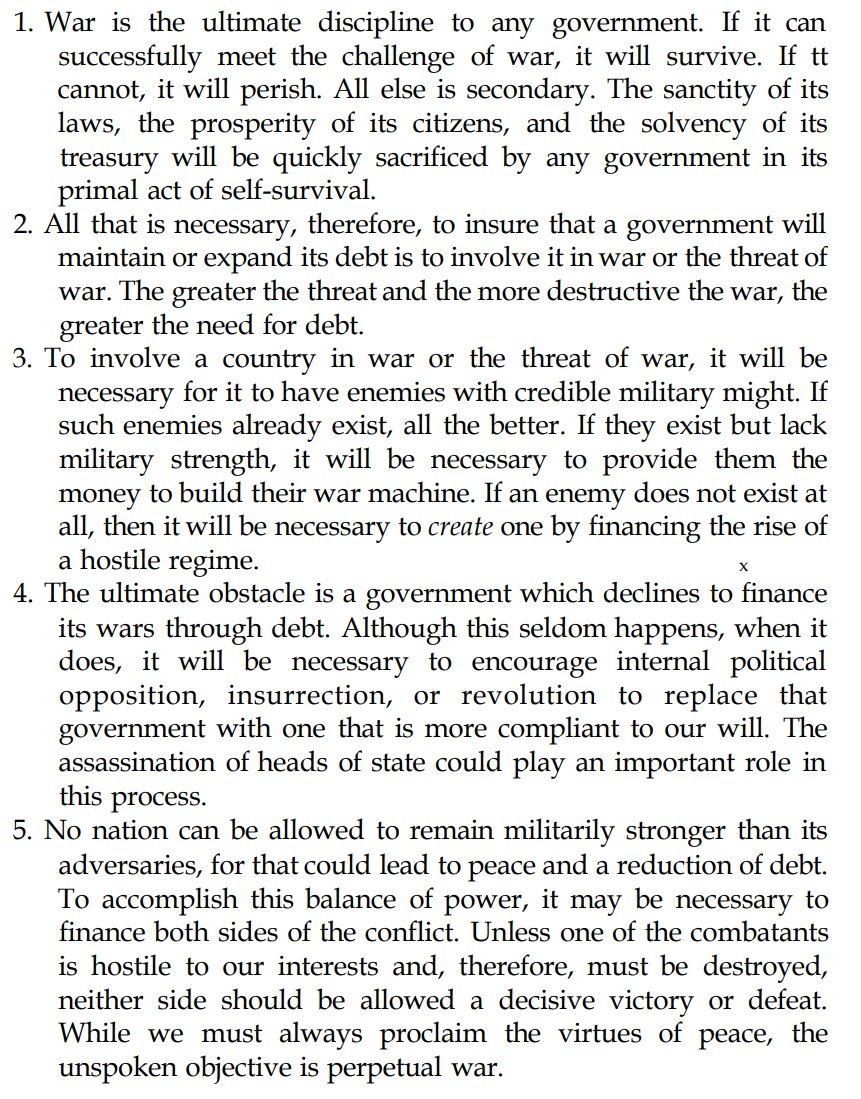 world_mission66's tweet photo. @laralogan We wait the inevitable events that will occur on European and N American soil. The forever war was written long ago, it is a symptom of fiat money. Ever expanding unpayable debt. #usuary #debtslavery https://t.co/2MUq5vMHtl