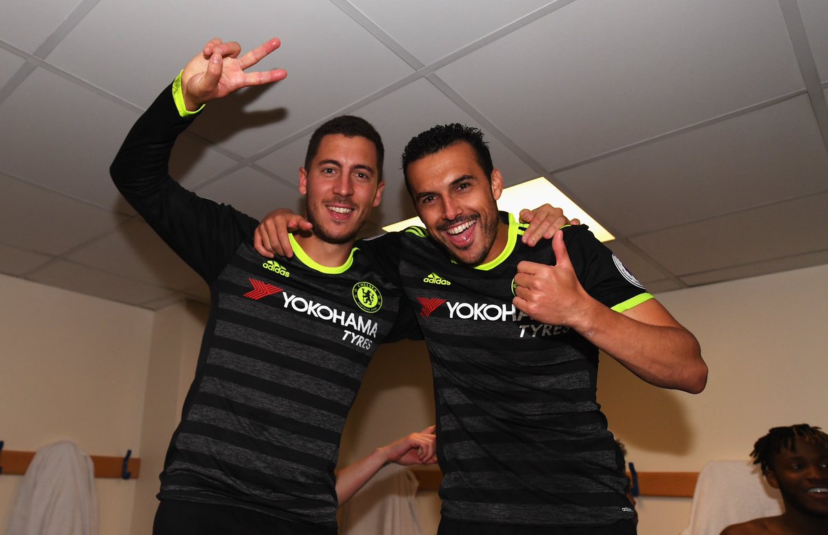 _Pedro17_'s tweet photo. Great career @hazardeden10 !! It’s been a pleasure to share a lot of big moments with you. All the best for you and your family in this new chapter of your life  🙌🔝 https://t.co/QoJW7Sq1lM