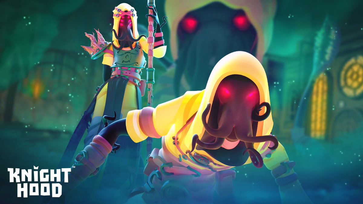 The first members of the Abyssal Covenant came from a race named the Shalkex. In life, the Shalkex believed knowledge was the most noble pursuit of all, and many dedicated every waking moment to study...

Check out the in-game Social for a detailed article!

#knighthoodgame