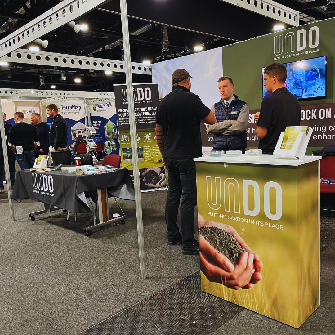 undocarbon's tweet image. 🌾Live from The Future Farming Expo! Thrilled to see local Aberdeenshire farmers embracing carbon capture &amp;amp; soil enrichment. Visit us at stand A420! 🌱 #FFX23 #UNDOCarbon #ClimateSolutions #RegenerativeAgriculture #LocalFarmers #Aberdeenshire