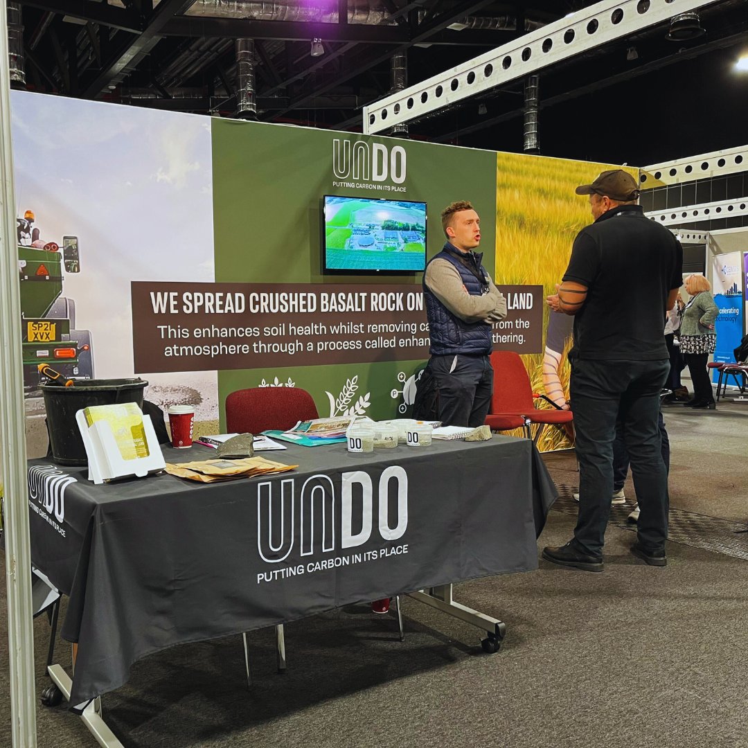 undocarbon's tweet image. 🌾Live from The Future Farming Expo! Thrilled to see local Aberdeenshire farmers embracing carbon capture &amp;amp; soil enrichment. Visit us at stand A420! 🌱 #FFX23 #UNDOCarbon #ClimateSolutions #RegenerativeAgriculture #LocalFarmers #Aberdeenshire