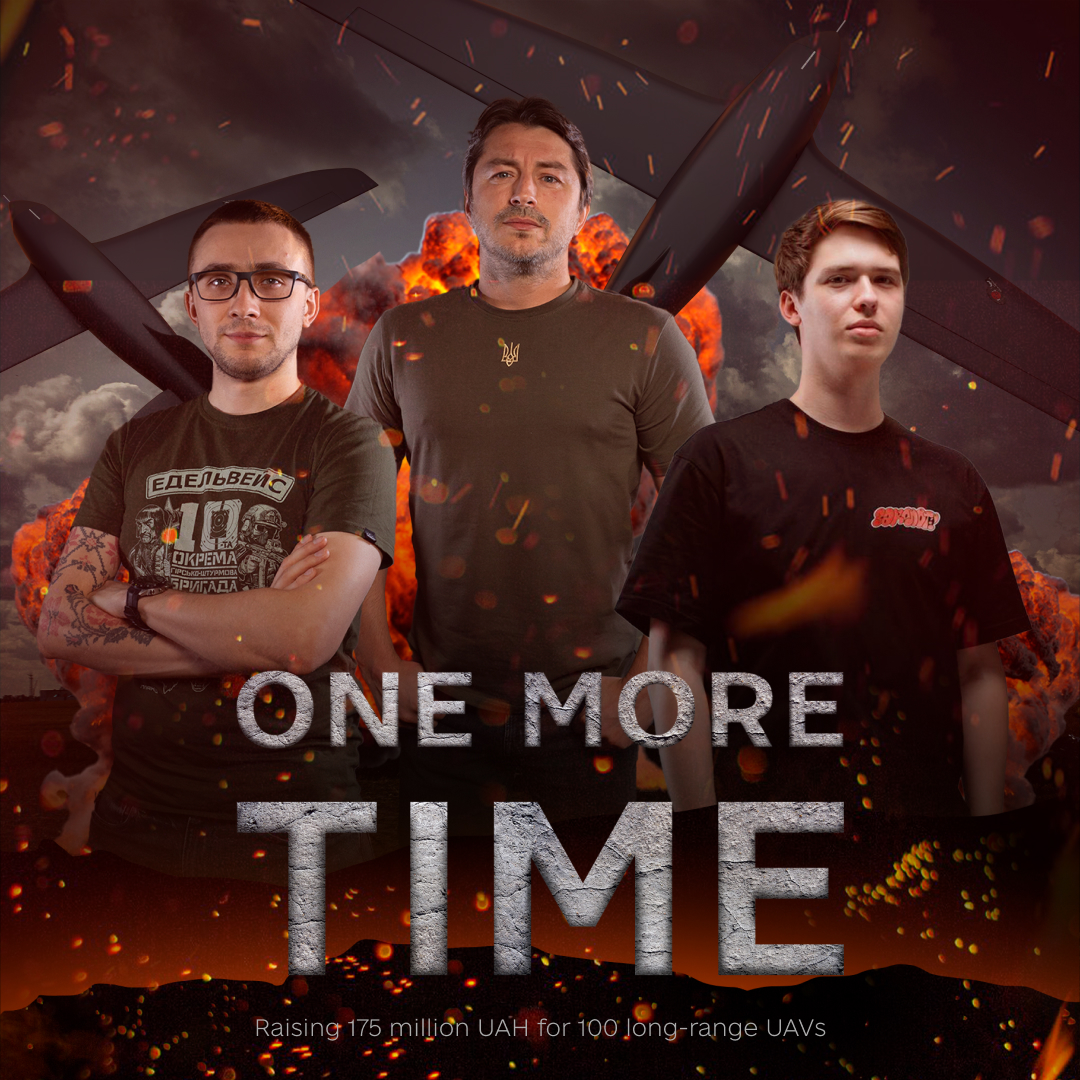 serhiyprytula's tweet photo. Dear friends, we need your help!  We have launched "One More Time!" fundraising campaign. The goal is to raise ₴175 mln (~ $4,6 mln) for 100 "Morok" long-range UAVs, manufactured in Ukraine, capable of carrying a 30 kg payload up to a distance of 800 km (~500 miles). 

Please donate and help Ukraine win this war! 
Paypal: serhiy.prytula.kyiv@gmail.com  

Foreign currency and crypto: https://t.co/mXwERkr5NM  

Justice must be served!