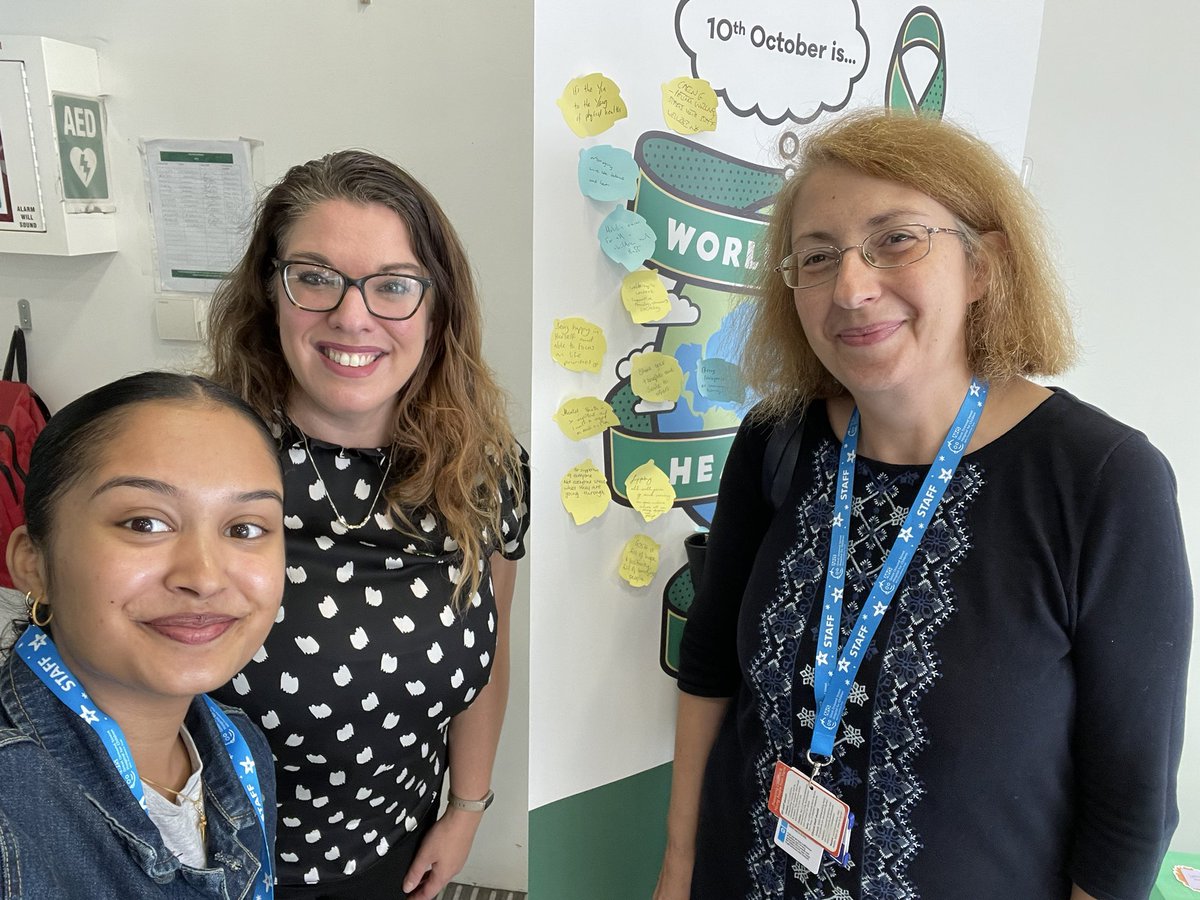 Professor Christina Liossi (@christinaliossi) on Twitter photo Great job <a href="/DrHCGriffiths/">Helen Griffiths</a> and Leanne celebrating mental health <a href="/GreatOrmondSt/">Great Ormond Street Hospital for Children</a> with our patients and their families and staff 😊 Great job <a href="/DrHCGriffiths/">Helen Griffiths</a> and Leanne celebrating mental health <a href="/GreatOrmondSt/">Great Ormond Street Hospital for Children</a> with our patients and their families and staff 😊