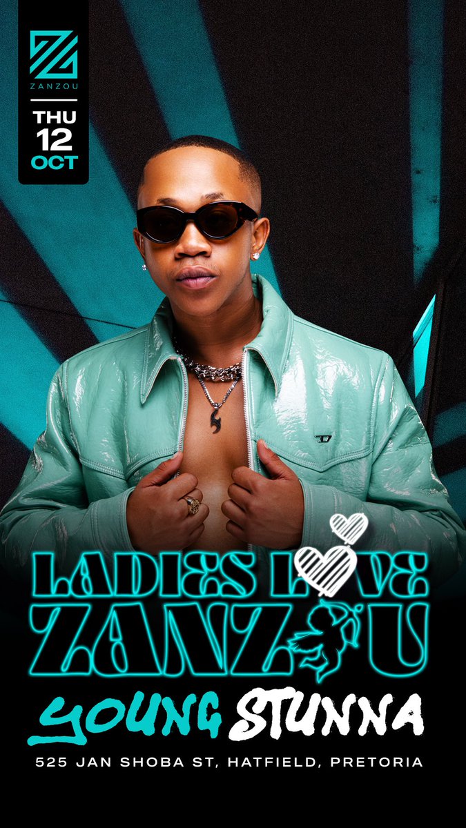 zanzoupretoria's tweet photo. L🅰️DIES L❤️VE ZANZ⭕️U with @YOUNGSTUNNA_ZA. 
Adiwele! Let’s go! 💃🕺

#zanzou #thezou #zanzoupta https://t.co/Sy0ECXMHNS