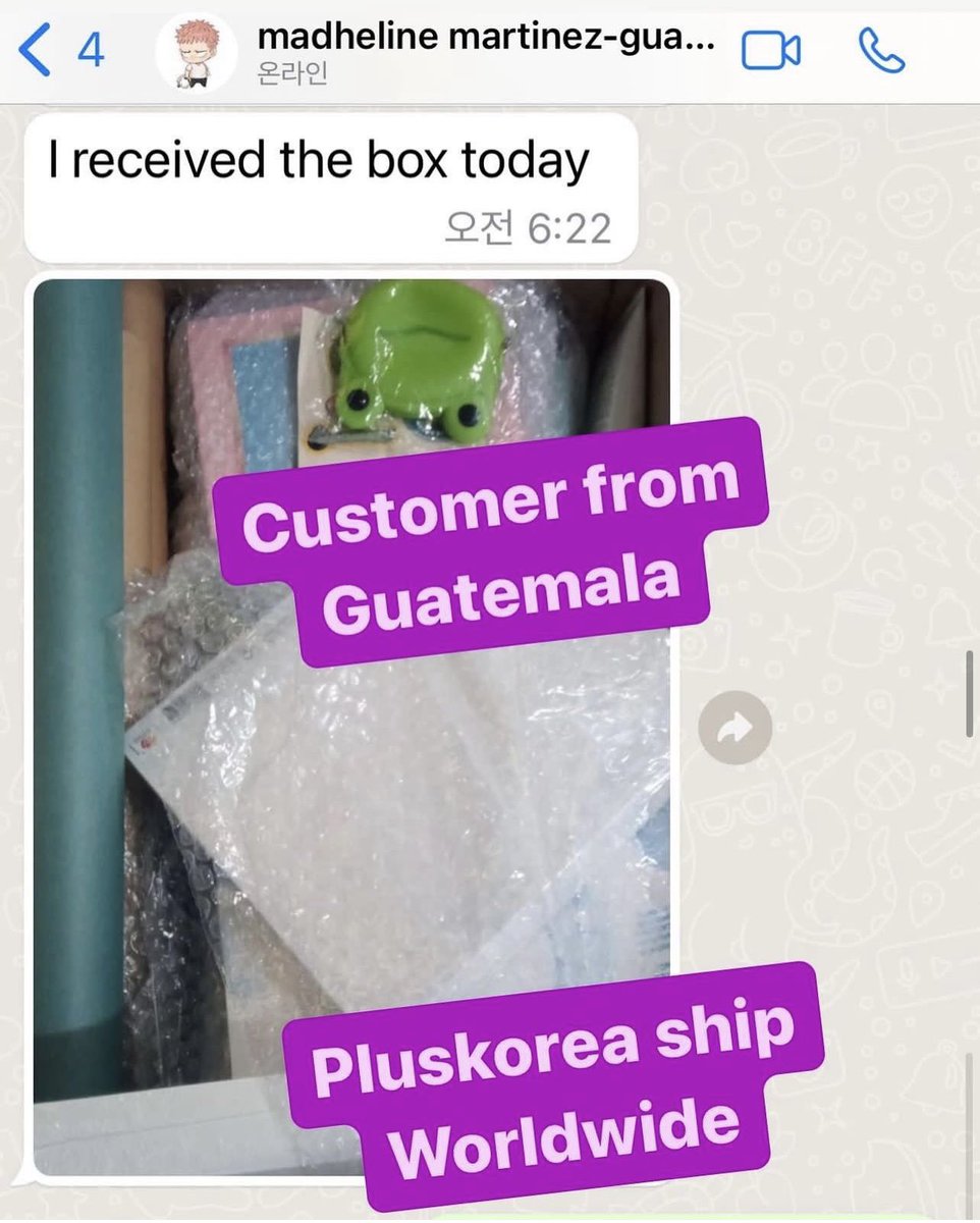 Customer from Guatemala!

Thx for using PLUSKOREA!

PLUSKOREA ship worldwide
#koreashop #koreabuying #koreabuyingservice #txtalbum #newjeansalbums #kpopcollection #weversehop #koreashipping #sbtsweverse #koreaaaddressrental #kpopbts #pluskoreareview #BTS #koreawarehouse #kpopshop