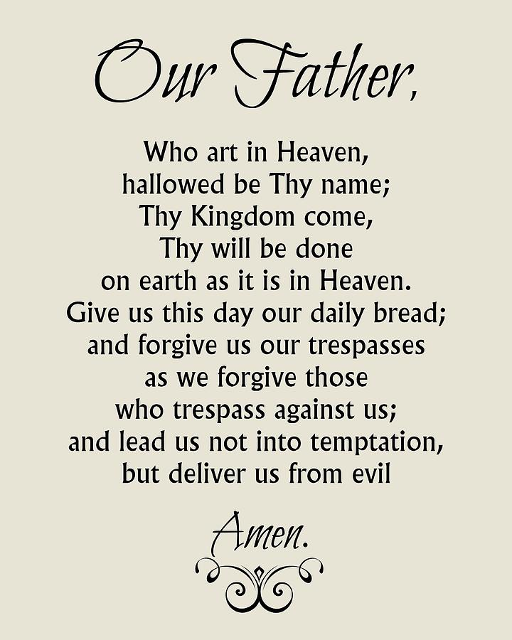 Are you willing to take a moment to pray with me? 

Let us always put our Father first each day.