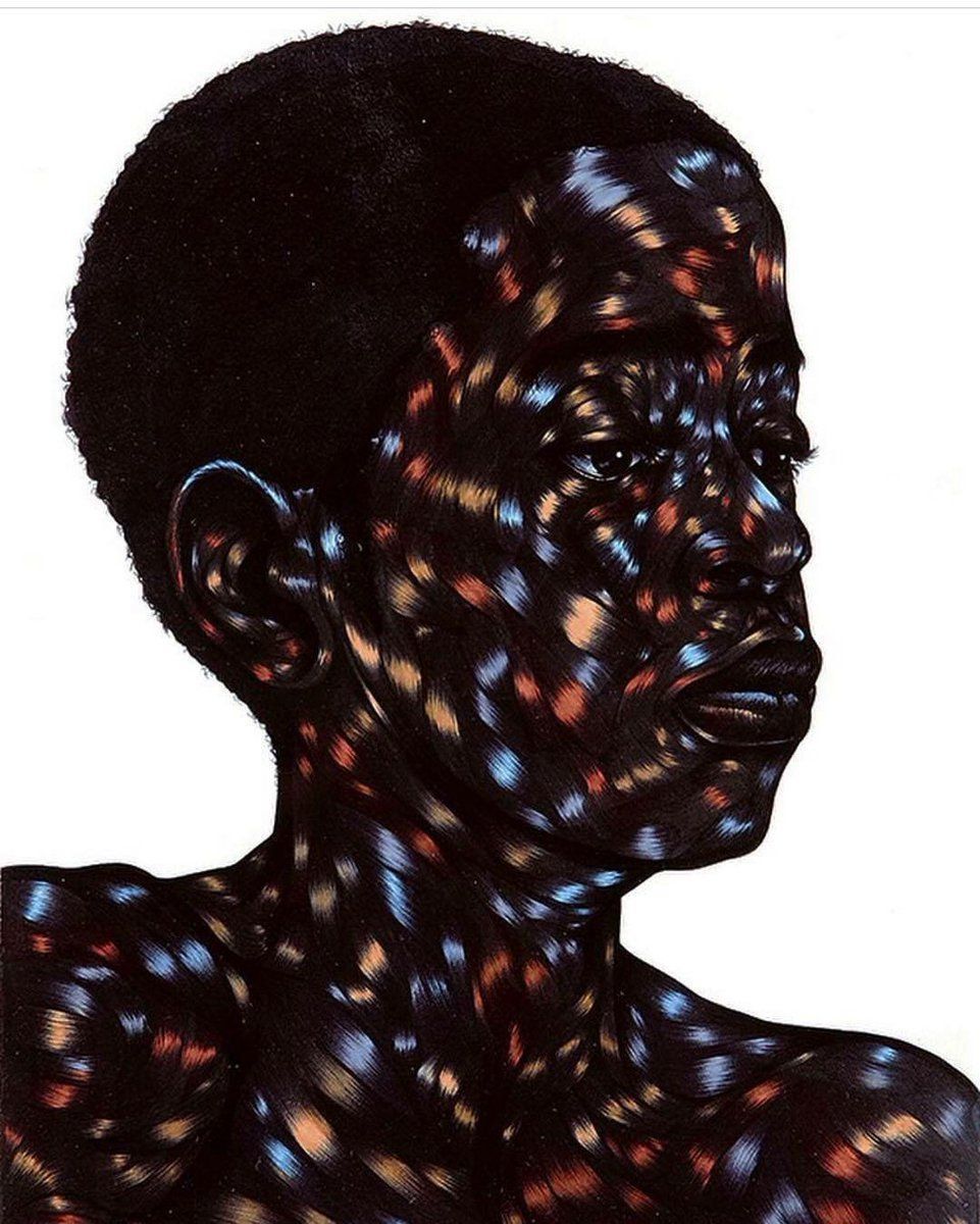 ABOVE ALL ELSE MAKE IT LOOK EFFORTLESS, Toyin Ojih Odutola, 2012 #blackarthistory