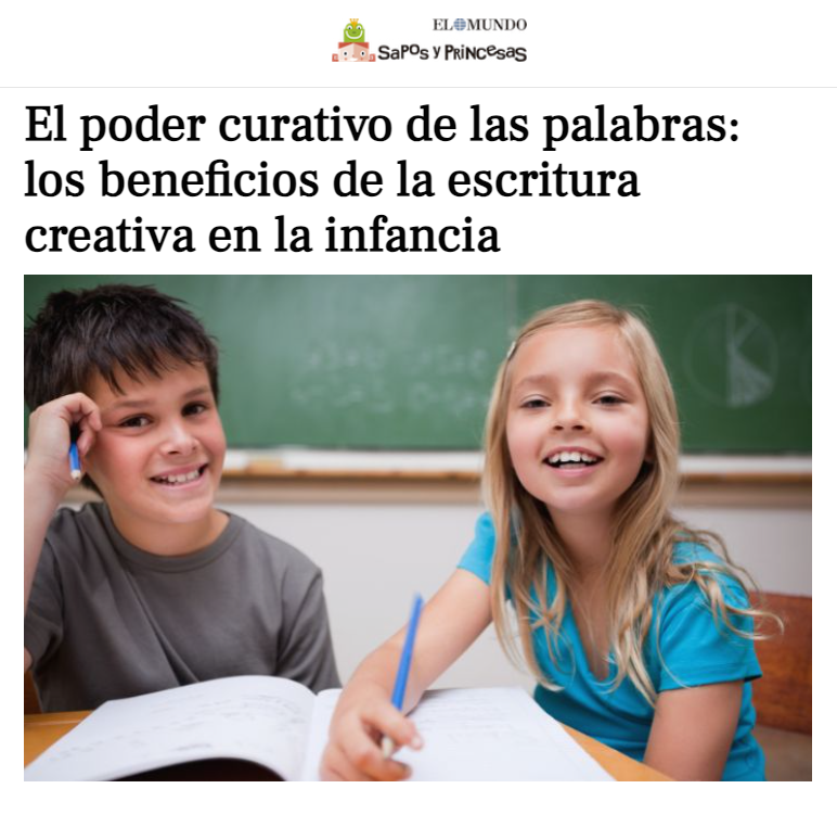 _peralvarez's tweet photo. Os comparto mi colaboración con @saposyprincesas de @elmundoes sobre escritura creativa en la infancia.  

🟢 https://t.co/WAHyoWwzjc https://t.co/h7OR0rf5EJ